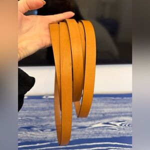 Isabel Marant Lonny wrap belt camel brown color